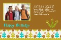 Birthday & Holiday photo templates Happy Birthday Cards (3) (To Friends)